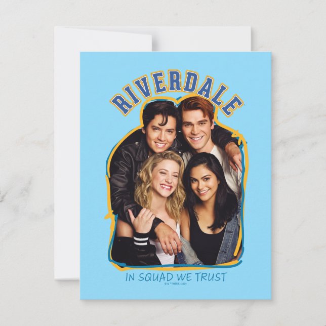 Riverdale - im Squad vertrauen wir Mitteilungskarte (Vorderseite)