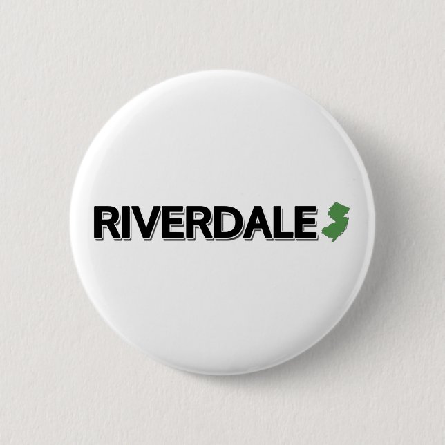 Riverdale, New-Jersey Button (Vorderseite)