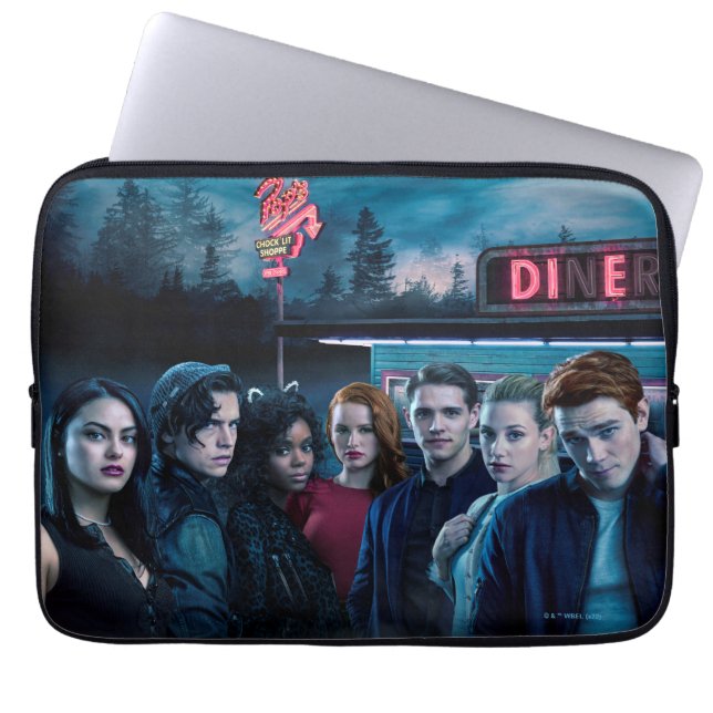 Riverdale Outdoor Pops Diner Poster Laptopschutzhülle (Vorderseite)