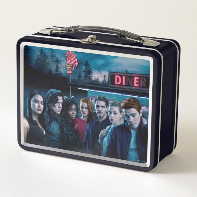 Riverdale Outdoor Pops Diner Poster Metall Brotdose (Vorderseite)