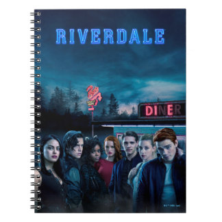 Riverdale Outdoor Pops Diner Poster Notizblock