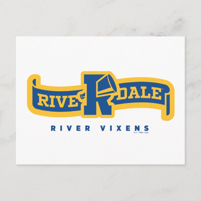 Riverdale River Vixens Banner Postkarte (Vorderseite)