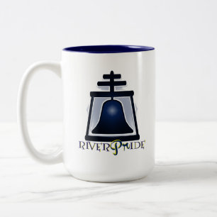 RiverPride - Kaffee-Tasse zwei getont (15 Unze) Zweifarbige Tasse