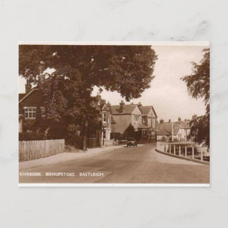 Riverside - Bishopstoke - Eastleigh - Hampshire Postkarte