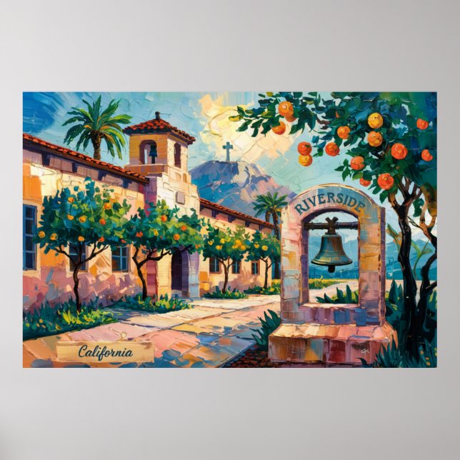 Riverside California Poster (Vorne)