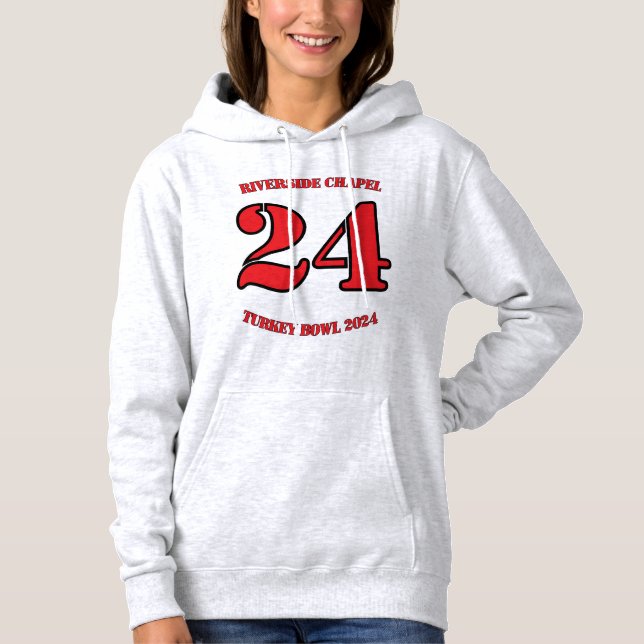 RIVERSIDE CHAPEL TÜRKEY BOWL 2024 HOODIE (Vorderseite)