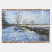 Riverside English Winter Walk - Personalisiert