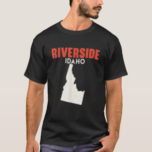 Riverside Idaho USA Staat Amerika Reisen Idahoan T-Shirt