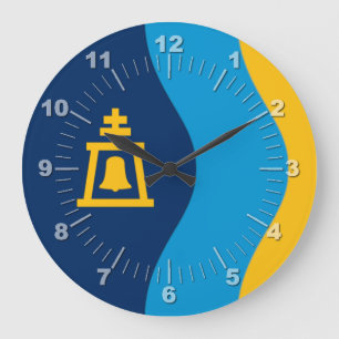 Riverside (Kalifornien) Flagge Große Uhr