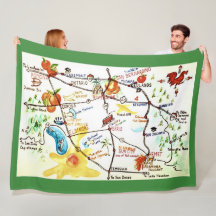 Riverside - Kalifornien Throw