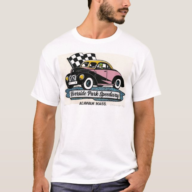 Riverside Park Speedway Coupe RETRO TEE SHIRT (Vorderseite)