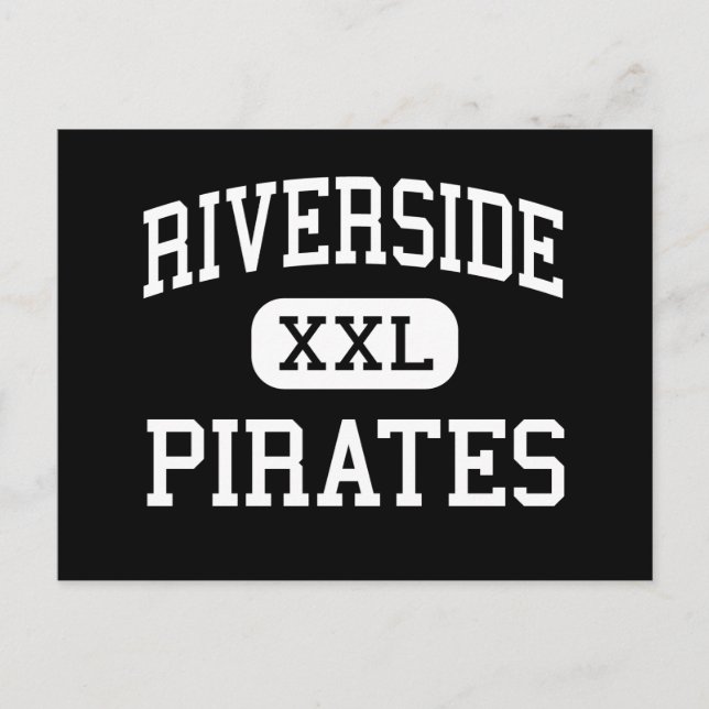 Riverside - Pirates - Hoch - Boardman Oregon Postkarte (Vorderseite)