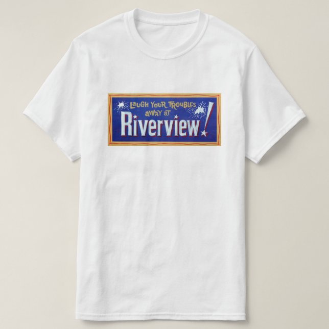 Riverview Amusement Park, Chicago, Illinois T-Shirt (Design vorne)