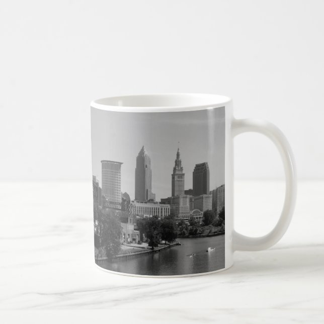 Riverview Cleveland B&W Tasse (Rechts)