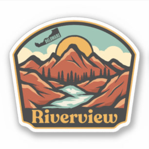 Riverview, Delaware Aufkleber