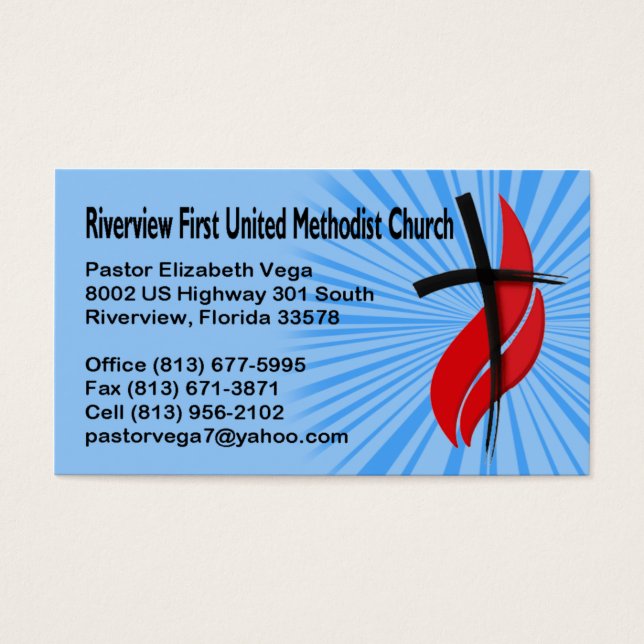 Riverview First UMC Pastor (Vorderseite)