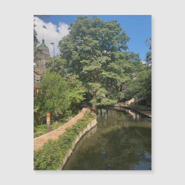 Riverwalk-Magnet Magnetkarte (Vorderseite)