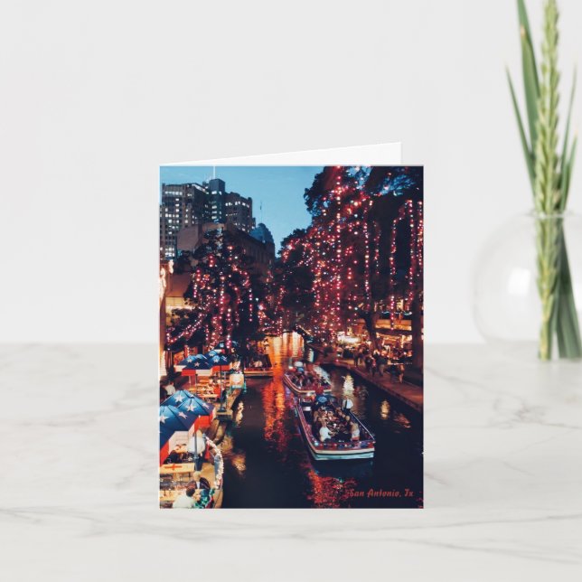 Riverwalk Weihnachten Karte (Vorderseite)