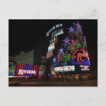 Riviera Las Vegas Doppelbild Postkarten