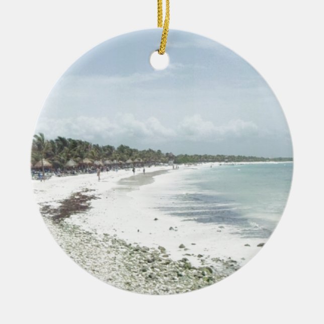 Riviera-Maya Keramik Ornament (Vorne)