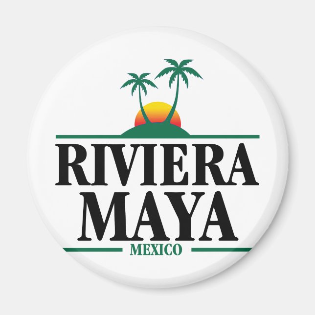 Riviera Maya Mexiko Magnet (Vorne)