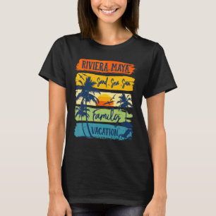 Riviera Maya Mexiko Urlaub 2022 Matching Family  T-Shirt