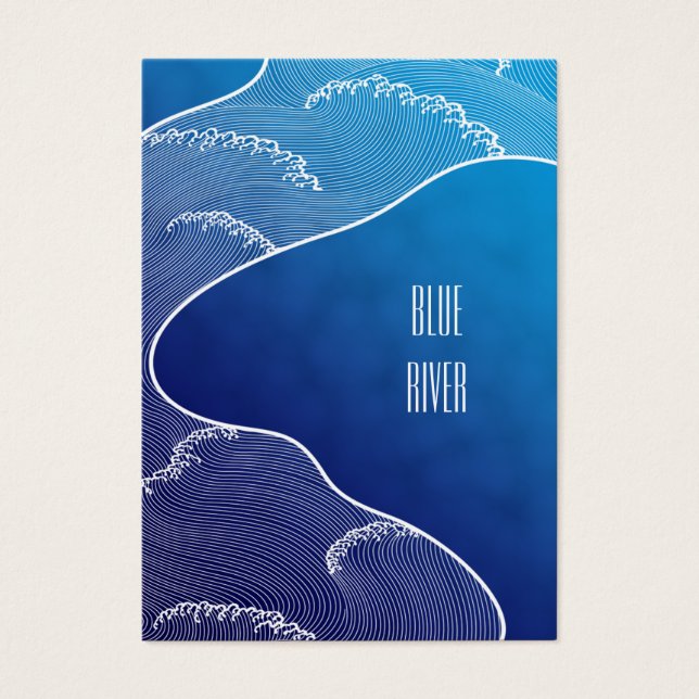 rivière bleue (Devant)