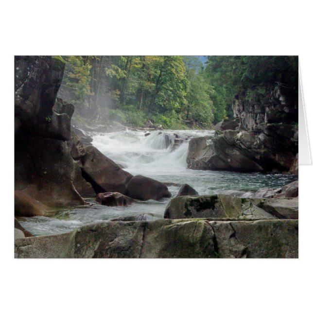 Rivière de Skykomish (Devant horizontal)