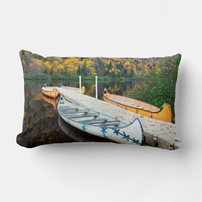 Rivière Jacques-Cartier | Rabaskas Dock Lendenkissen (Vorderseite)