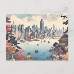 rivières acheter carte nyc masse cartes postales