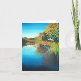 Rivières Arbres Automne Paysage Art