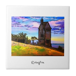 Rivington Pigeon Tower Leverhulmes Garden Horwich Fliese
