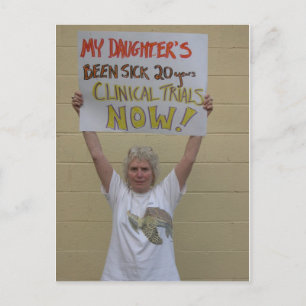 Rivka clinical trials Now Postcard Postkarte