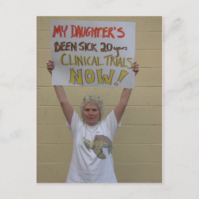 Rivka clinical trials Now Postcard Postkarte (Vorderseite)