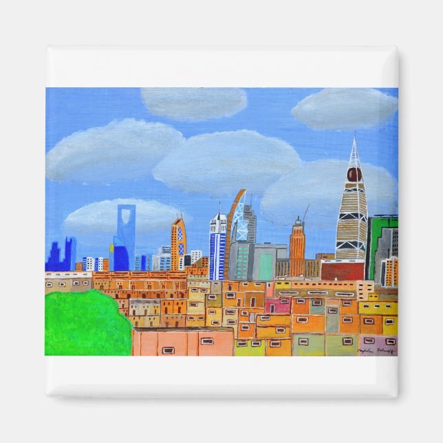 Riyadh (2) magnet (Vorne)