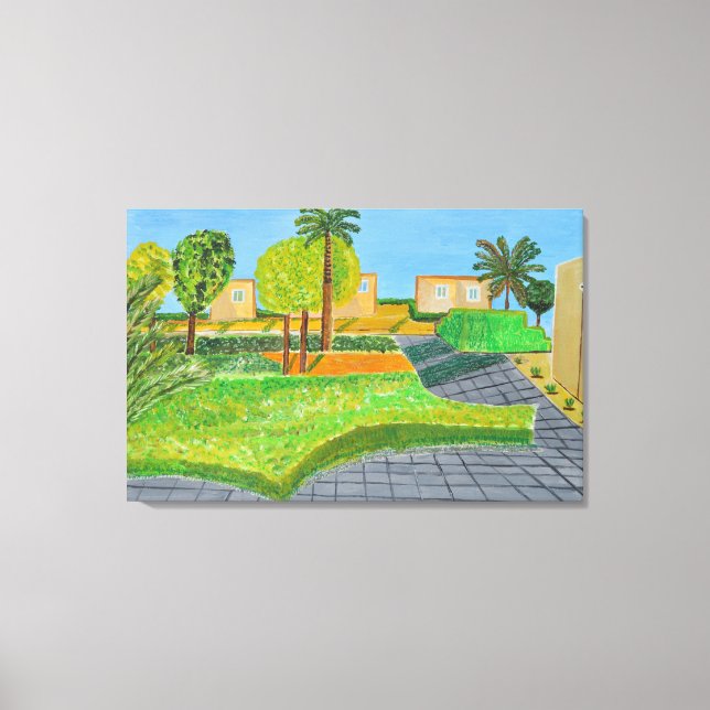 Riyadh Compound Leinwand Art (Vorderseite)