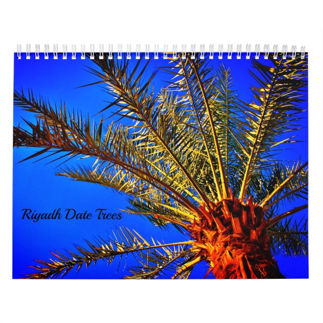 Riyadh Date Trees Kalender (Titelbild)