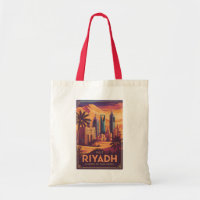 Riyadh Saudi-Arabien Wüstenillustration Reise Kuns