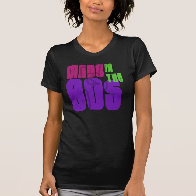 Riyah-Li Entwürfe gemacht im 80er T-Shirt (Vorderseite)