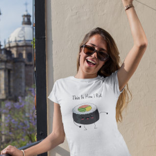 Riz Pour Vous Rencontrer T-Shirt Kawaii Sushi