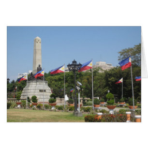 rizal Monumentflaggen