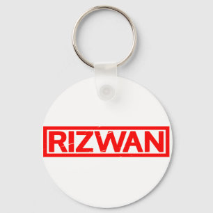 Rizwan Briefmarke Schlüsselanhänger