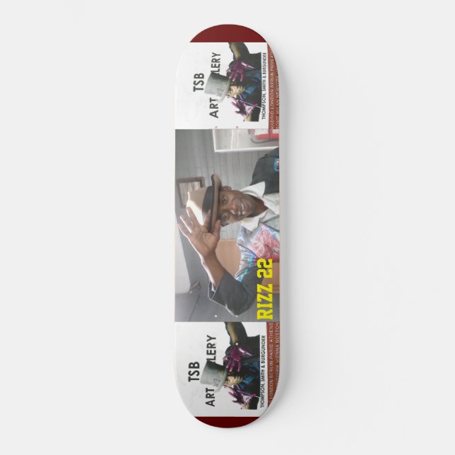 RIZZ 22 SKATEBOARDS (Vorderseite)