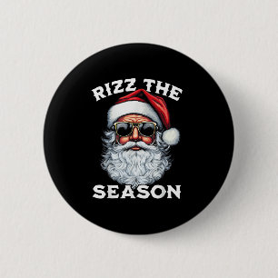 Rizz Die Jahreszeit Albern Weihnachten Weihnachtsm Button