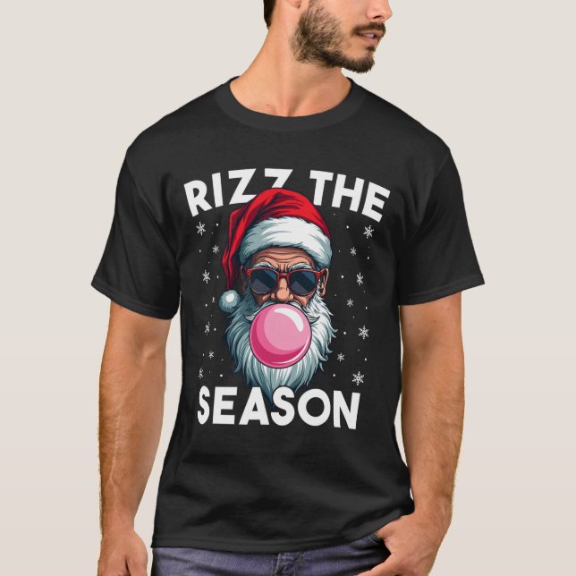 Rizz Die Jahreszeit Funny Christmas Rizzmas Cool S T-Shirt (Vorderseite)