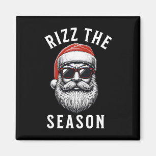 Rizz Die Saison Dummer Weihnachten Lustiger Santa  Magnet