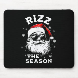 Rizz Die Saison Weihnachtsmann Rizzmas Lustige Jun Mousepad