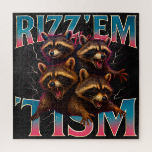 Rizz Em With The Tism Meme Autismus Lustiger Wasch