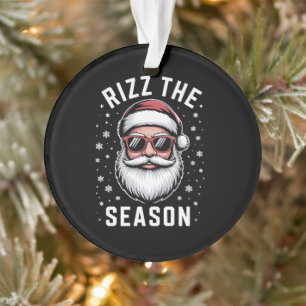 Rizz la Saison Noël Silly Christmas Drôle de Père
