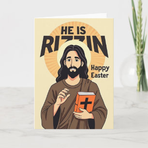 Rizzin Frohe Ostern Grußkarte Karte